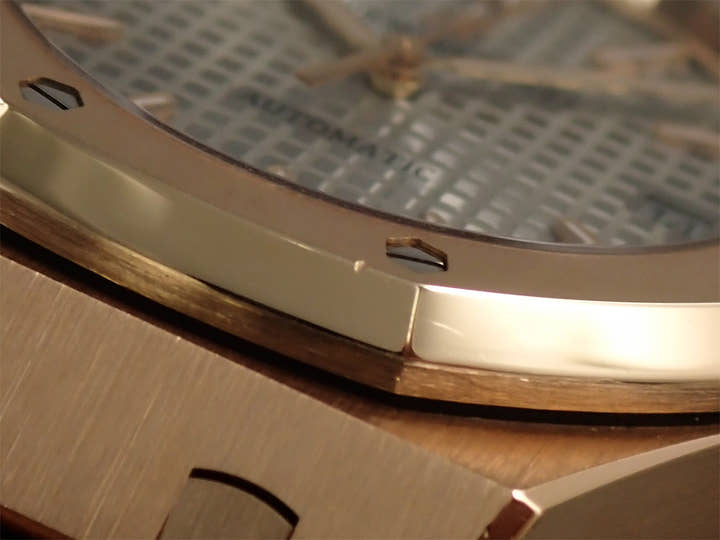 オーデマピゲ ロイヤルオーク Ref.15450OR.OO.1256OR.01 ピンクゴールド グレー文字盤