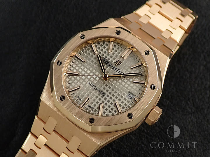オーデマピゲ ロイヤルオーク Ref.15450OR.OO.1256OR.01 ピンクゴールド グレー文字盤