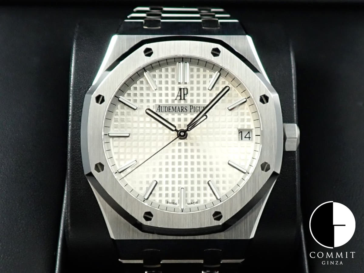 オーデマピゲ ロイヤルオーク Ref.15500ST.OO.1220ST.04 ステンレススチール シルバー文字盤