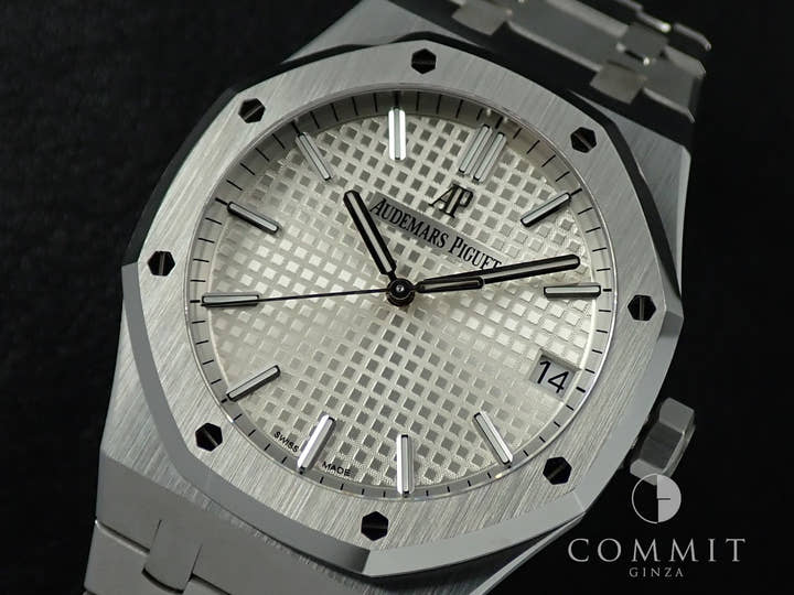 オーデマピゲ ロイヤルオーク Ref.15500ST.OO.1220ST.04 ステンレススチール シルバー文字盤