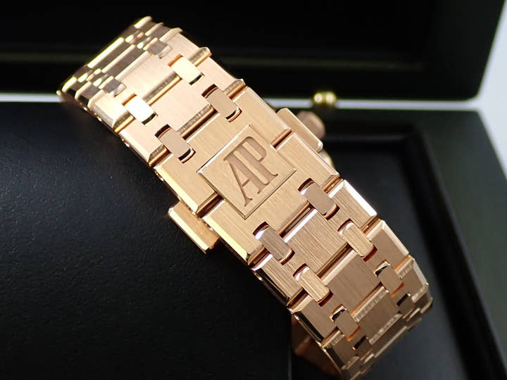 オーデマピゲ ロイヤルオーク Ref.77451OR.ZZ.1361OR.03 ピンクゴールド シルバー文字盤