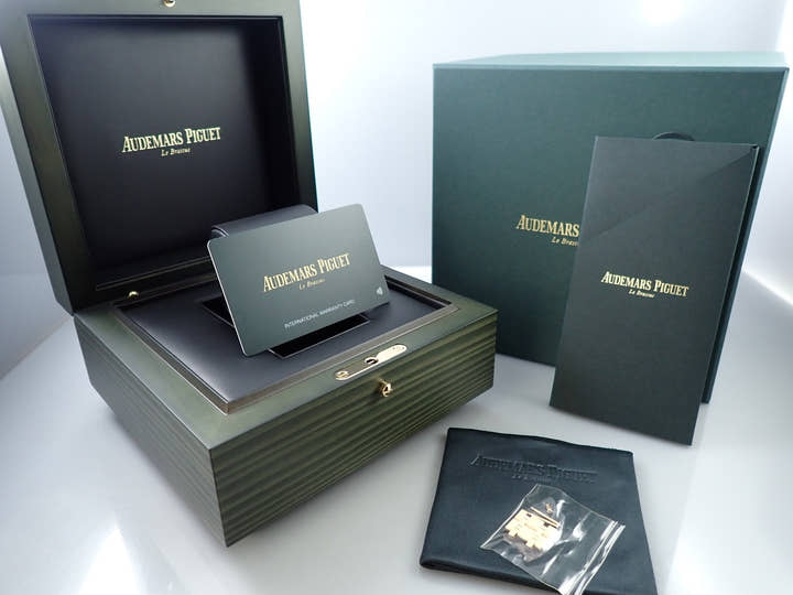 オーデマピゲ ロイヤルオーク Ref.77451OR.ZZ.1361OR.03 ピンクゴールド シルバー文字盤