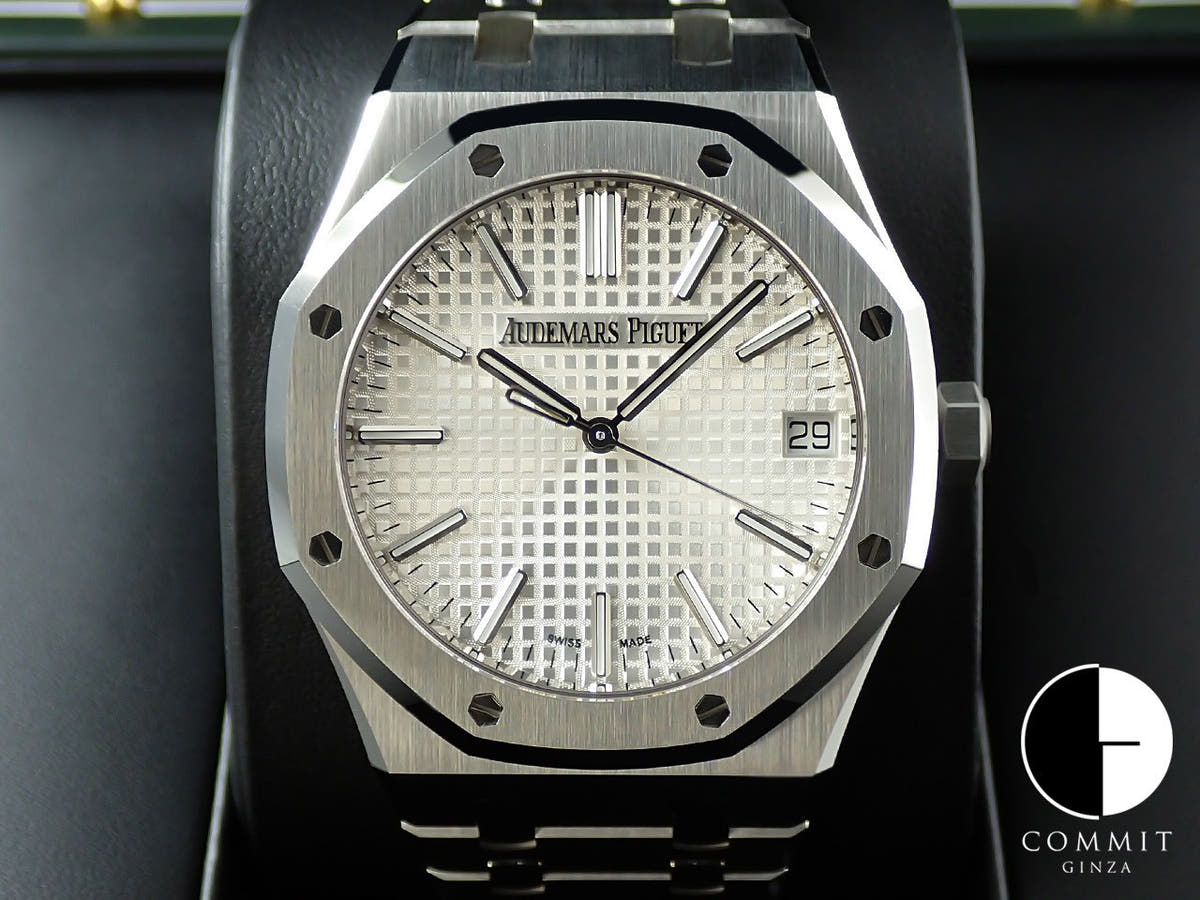 Audemars Piguet Royal Oak 50th Anniversary Ref. 15510ST.OO.1320ST.03 Stainless Steel Silver Dial