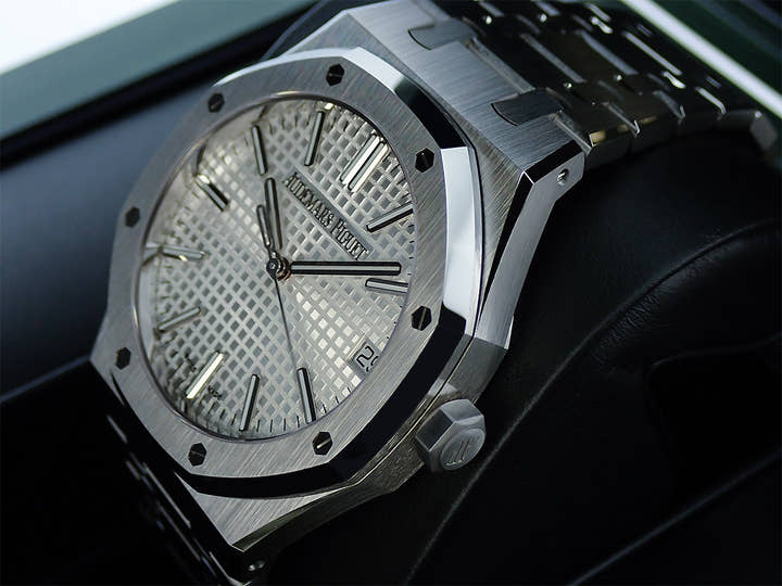 Audemars Piguet Royal Oak 50th Anniversary Ref. 15510ST.OO.1320ST.03 Stainless Steel Silver Dial