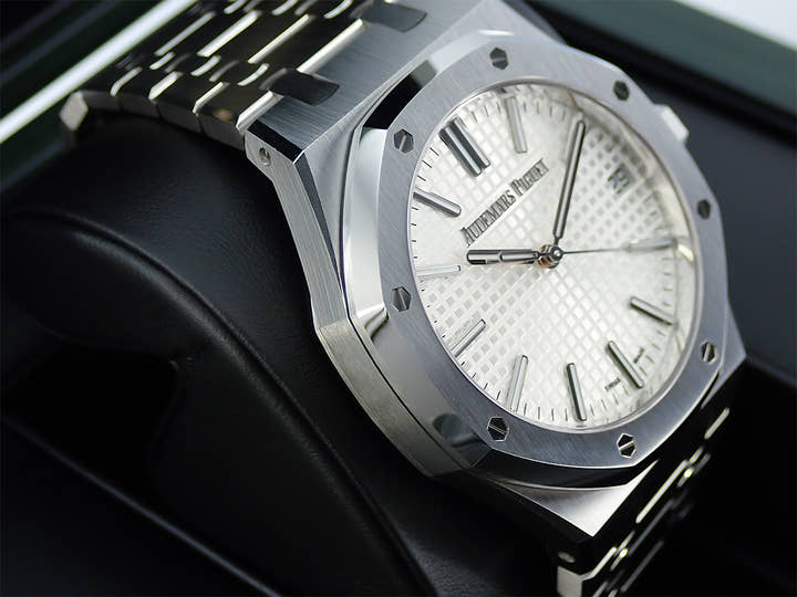 Audemars Piguet Royal Oak 50th Anniversary Ref. 15510ST.OO.1320ST.03 Stainless Steel Silver Dial