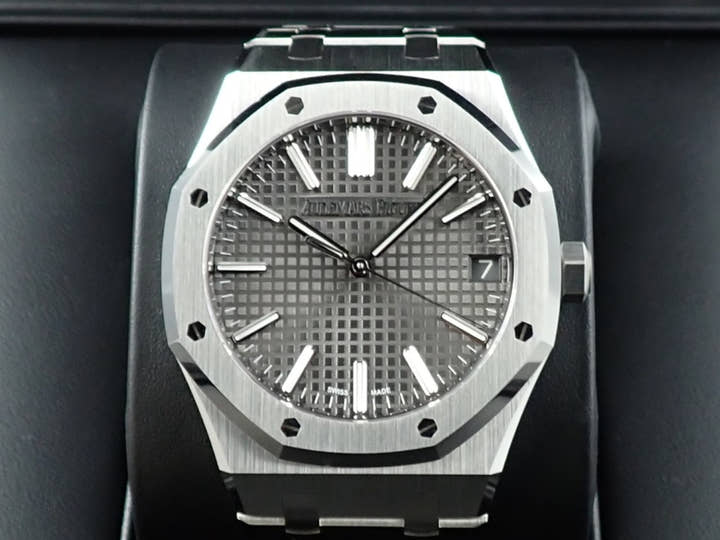 オーデマピゲ ロイヤルオーク 50周年記念 Ref.15510ST.OO.1320ST.05 ステンレススチール グレー文字盤