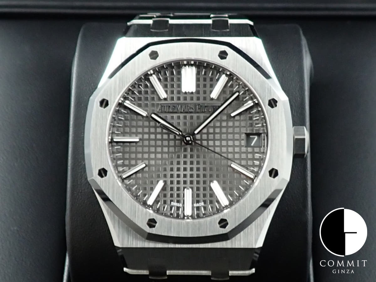 オーデマピゲ ロイヤルオーク 50周年記念 Ref.15510ST.OO.1320ST.05 ステンレススチール グレー文字盤