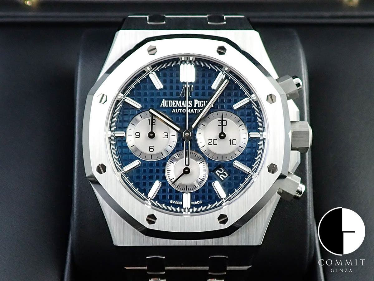 オーデマピゲ ロイヤルオーク クロノグラフ Ref.26331ST.OO.1220ST.01 ステンレススチール ブルー文字盤