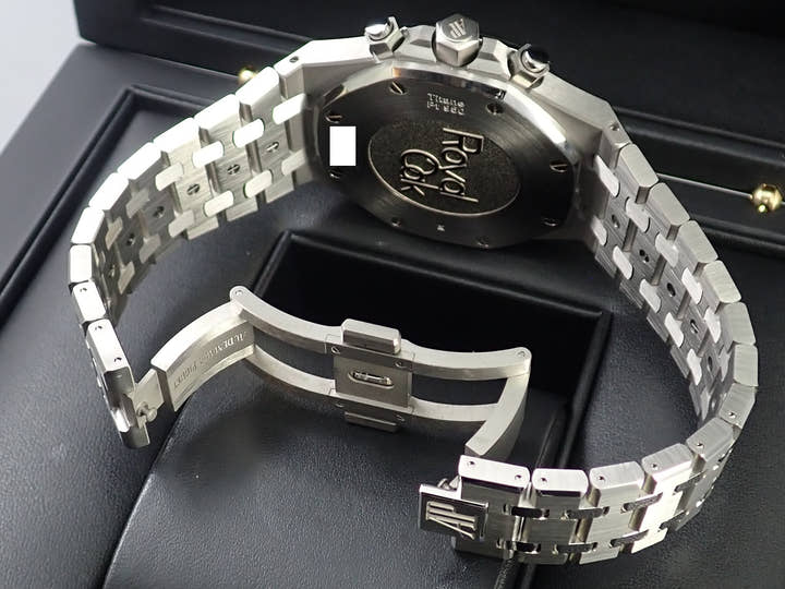 オーデマピゲ ロイヤルオーク クロノグラフ Ref.26331IP.OO.1220IP.01 チタン/プラチナ スレートグレー×ブルー文字盤