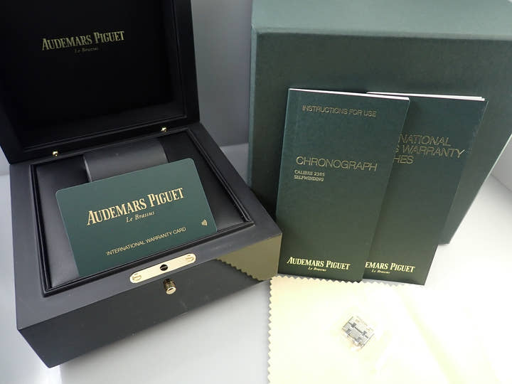 オーデマピゲ ロイヤルオーク クロノグラフ Ref.26331IP.OO.1220IP.01 チタン/プラチナ スレートグレー×ブルー文字盤