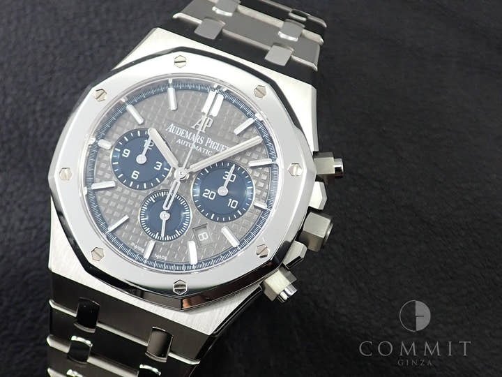 オーデマピゲ ロイヤルオーク クロノグラフ Ref.26331IP.OO.1220IP.01 チタン/プラチナ スレートグレー×ブルー文字盤