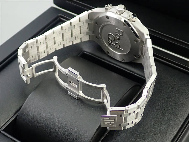 オーデマピゲ ロイヤルオーク クロノグラフ Ref.26317BC.OO.1256BC.01 ホワイトゴールド ライトブルー文字盤