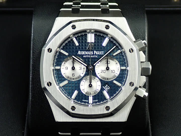 オーデマピゲ ロイヤルオーク クロノグラフ Ref.26331ST.OO.1220ST.01 ステンレススチール ブルー文字盤
