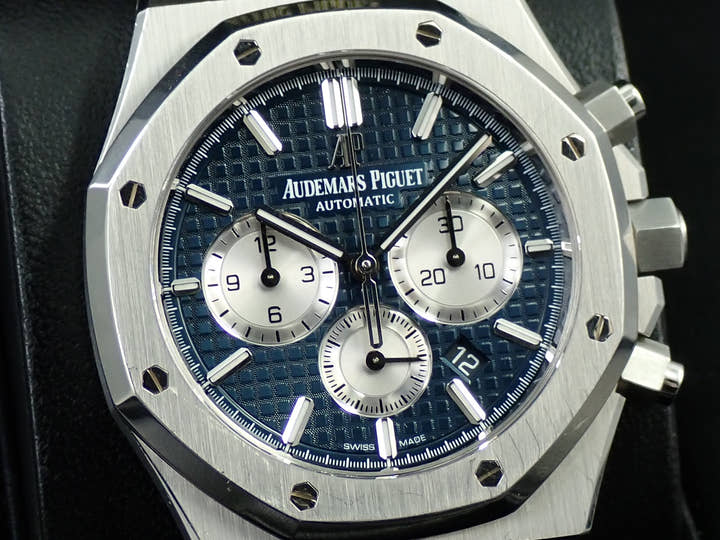 オーデマピゲ ロイヤルオーク クロノグラフ Ref.26331ST.OO.1220ST.01 ステンレススチール ブルー文字盤