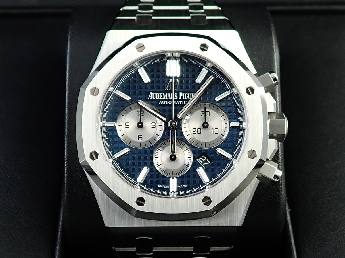 オーデマピゲ ロイヤルオーク クロノグラフ Ref.26331ST.OO.1220ST.01 ステンレススチール ブルー文字盤
