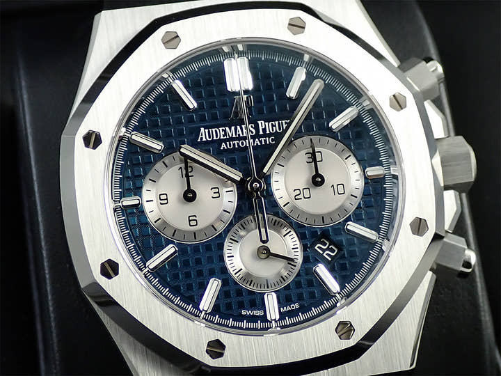 オーデマピゲ ロイヤルオーク クロノグラフ Ref.26331ST.OO.1220ST.01 ステンレススチール ブルー文字盤