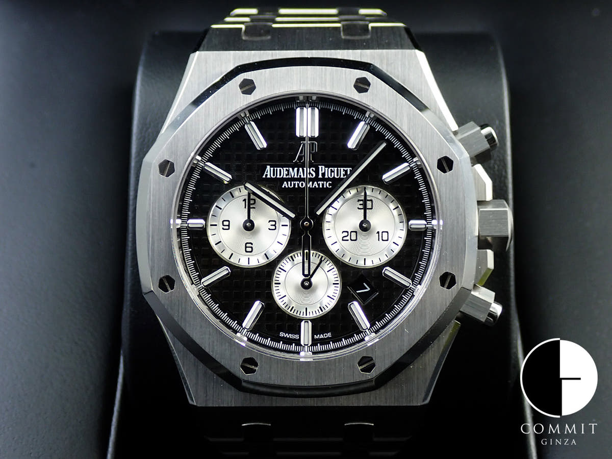 オーデマピゲ ロイヤルオーク クロノグラフ Ref.26331ST.OO.1220ST.02 ステンレススチール ブラック文字盤