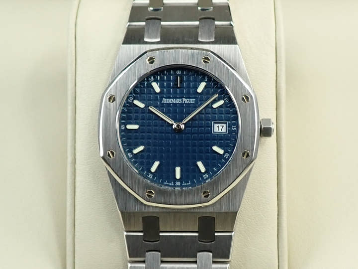 オーデマピゲ ロイヤルオーク クォーツ Ref.57175ST.OO.0789ST.01 ステンレススチール ブルー文字盤