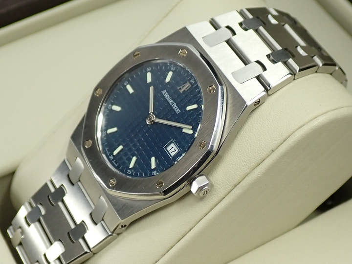 オーデマピゲ ロイヤルオーク クォーツ Ref.57175ST.OO.0789ST.01 ステンレススチール ブルー文字盤