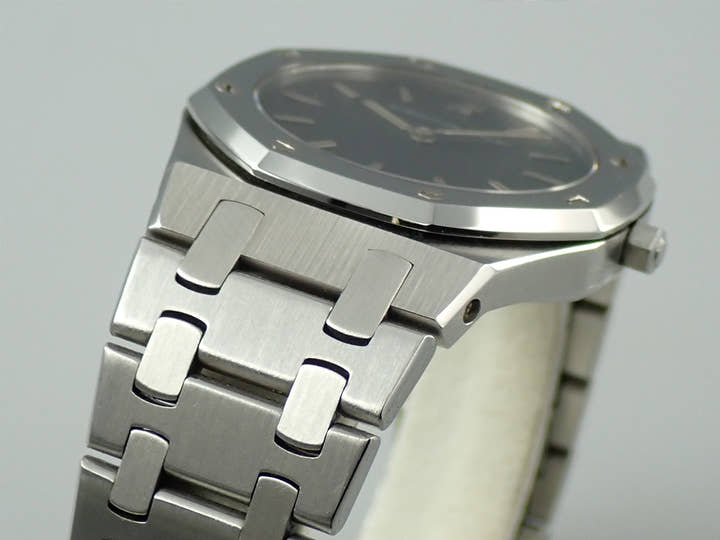 オーデマピゲ ロイヤルオーク クォーツ Ref.56008ST ステンレススチール ブラック文字盤