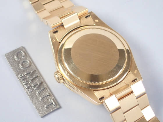 ロレックス デイデイト Ref.118348 ルベライト文字盤 中古 rubellite