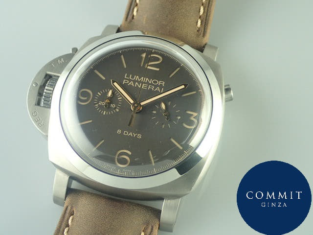 パネライ ルミノール Ref.PAM00579 ブラック文字盤 中古 ruminor-11