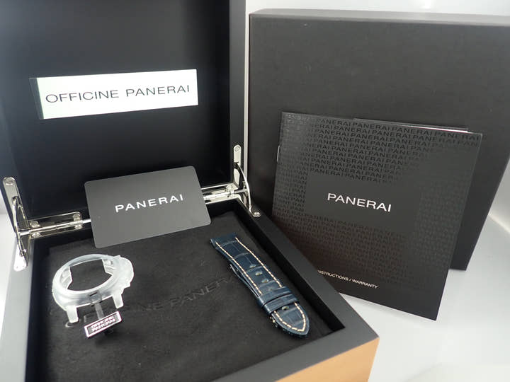 パネライ ルミノール ドゥエ Ref.PAM00926 ブルー文字盤 中古 MP3W6TW5
