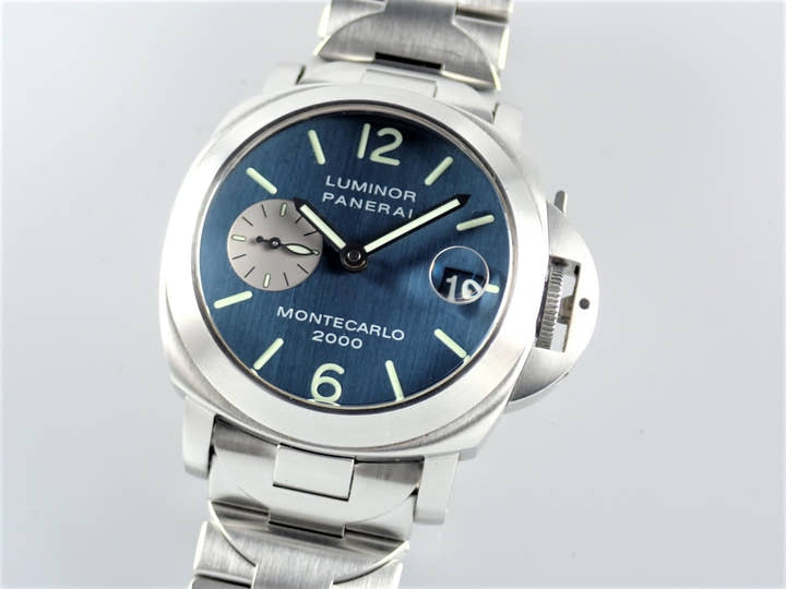 Panerai Luminor Ref.PAM00081 Blue Dial Used ruminor-17