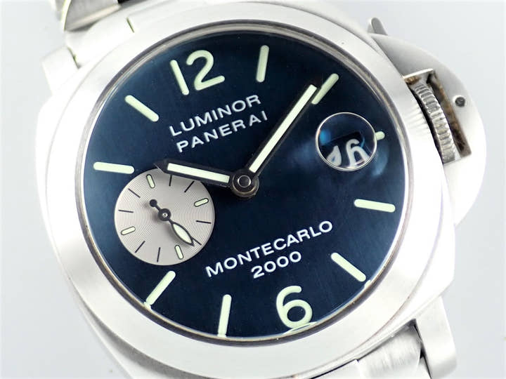 Panerai Luminor Ref.PAM00081 Blue Dial Used ruminor-17