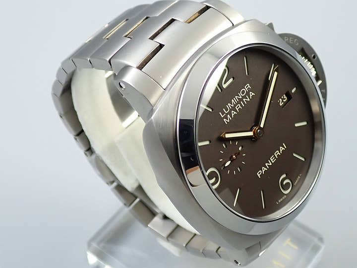 パネライ ルミノール 1950 3デイズ Ref.PAM00352 ブラウン文字盤 中古 RT55LSJL