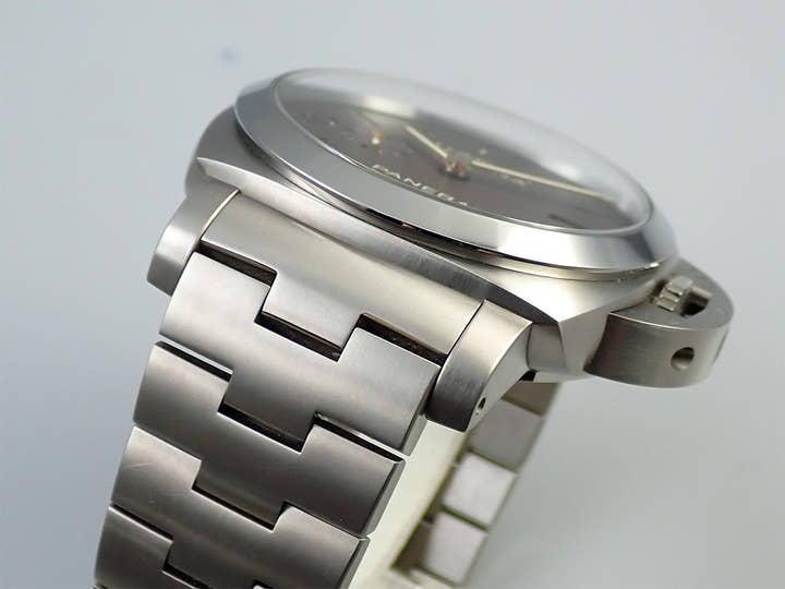 パネライ ルミノール 1950 3デイズ Ref.PAM00352 ブラウン文字盤 中古 RT55LSJL