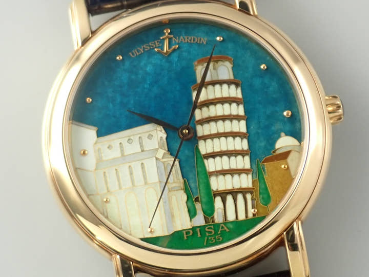 ユリスナルダン サンマルコ クロワゾネ PISA Ref.136-77-9/PISA クロワゾネ文字盤 中古 1S7CFRCT