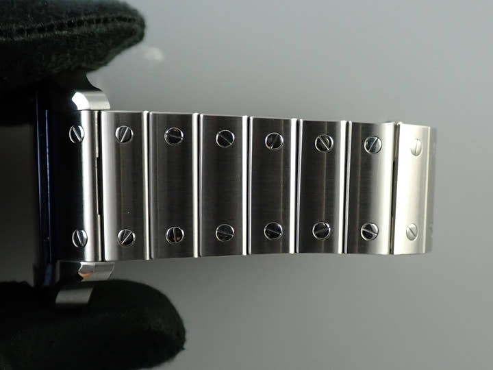 カルティエ サントス ドゥ カルティエ Ref.WSSA0047 シルバー文字盤 美品 4R650432