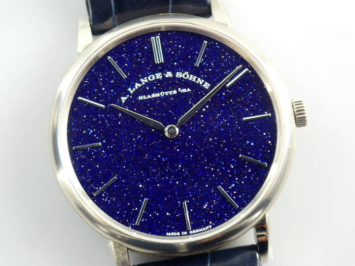 A.ランゲ&ゾーネ サクソニア Ref.205.086 コッパーブルー文字盤 中古 saxonia-10