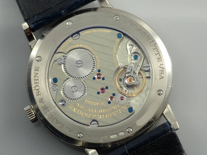 A.ランゲ&ゾーネ サクソニア Ref.205.086 コッパーブルー文字盤 中古 saxonia-10