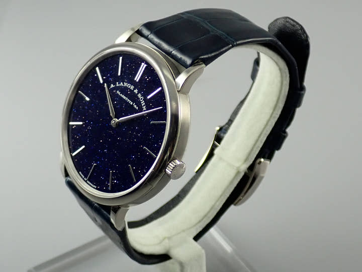 A.ランゲ&ゾーネ サクソニア Ref.205.086 コッパーブルー文字盤 中古 saxonia-10
