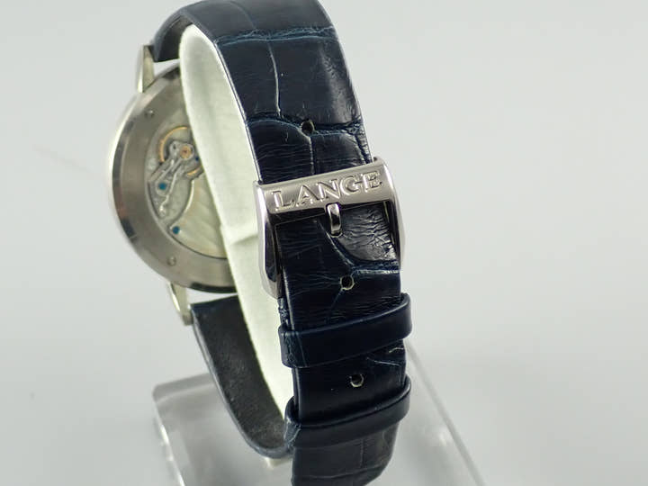 A.ランゲ&ゾーネ サクソニア Ref.205.086 コッパーブルー文字盤 中古 saxonia-10