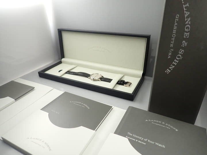 A.ランゲ&ゾーネ サクソニア Ref.219.026 シルバー文字盤 美品 8PS76292