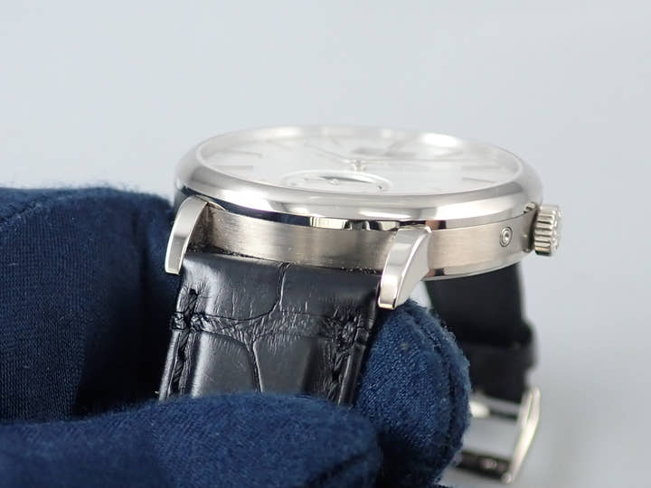 A.ランゲ&ゾーネ サクソニア ムーンフェイズ Ref.384.026 シルバー文字盤 美品 VP3C9HVA