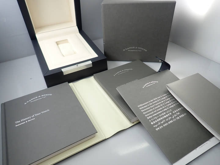 A.ランゲ&ゾーネ サクソニア ムーンフェイズ Ref.384.026 シルバー文字盤 美品 VP3C9HVA