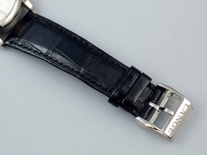 A.ランゲ&ゾーネ サクソニア ムーンフェイズ Ref.384.026 シルバー文字盤 美品 VP3C9HVA