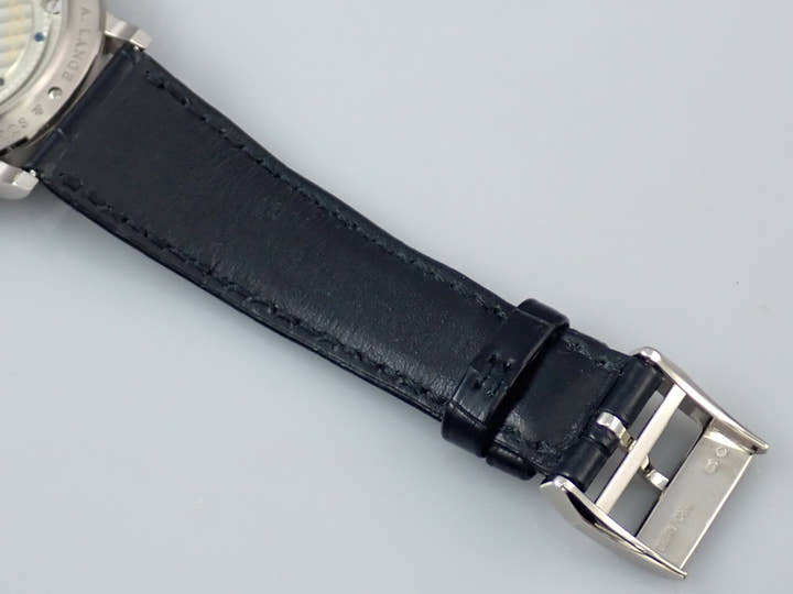 A.ランゲ&ゾーネ サクソニア ムーンフェイズ Ref.384.026 シルバー文字盤 美品 VP3C9HVA