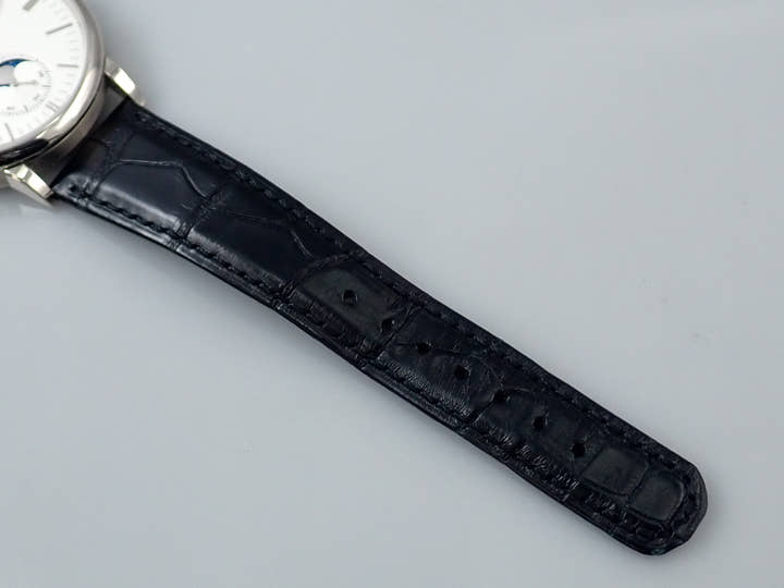 A.ランゲ&ゾーネ サクソニア ムーンフェイズ Ref.384.026 シルバー文字盤 美品 VP3C9HVA