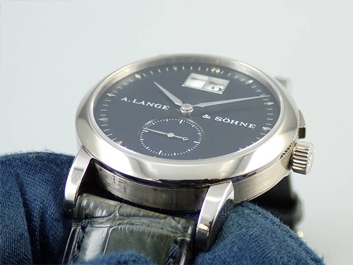 A.ランゲ&ゾーネ サクソニア Ref.105.027 ブルー文字盤 中古 3MW3Y883