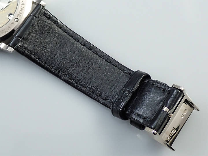 A.ランゲ&ゾーネ サクソニア フラッハ Ref.201.027 シルバー文字盤 美品 66706T1K