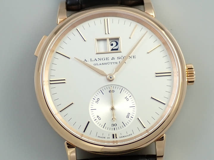 A. Lange & Söhne Saxonia Outsize Date Ref.381.032 Silver Dial Unused 3HC4V8MT