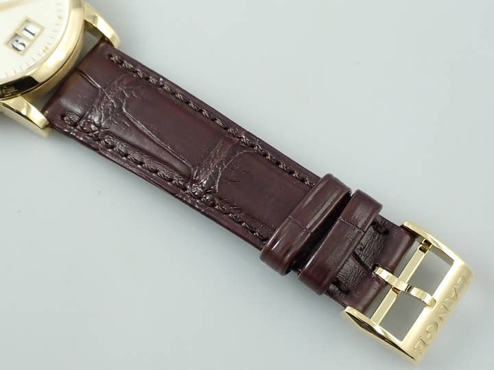 A.ランゲ&ゾーネ サクソニア Ref.102.001 シルバー文字盤 美品 AW623493