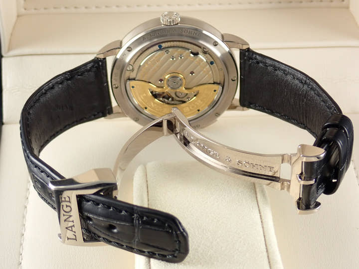 A.ランゲ&ゾーネ サクソニア Ref.381.029 ブラック文字盤 中古 saxonia-7