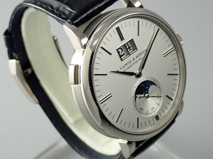 A.ランゲ&ゾーネ サクソニア Ref.384.026 シルバー文字盤 中古 saxonia-8