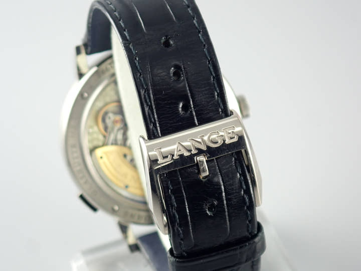 A.ランゲ&ゾーネ サクソニア Ref.384.026 シルバー文字盤 中古 saxonia-8